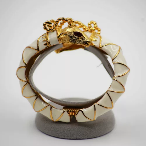 BRACCIALE "ARIETE" KENNETH JAY LANE | BIANCO </br> CML 217199