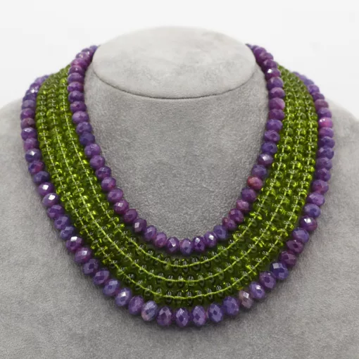 COLLANA DI PERIDOTI </br> PTN 77701