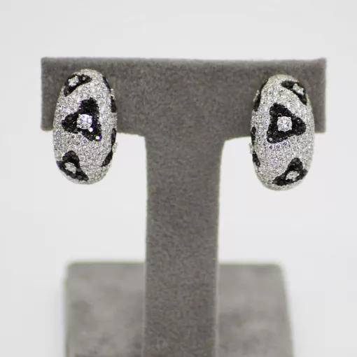 ORECCHINI CON DIAMANTI NERI </br> SROX 36691