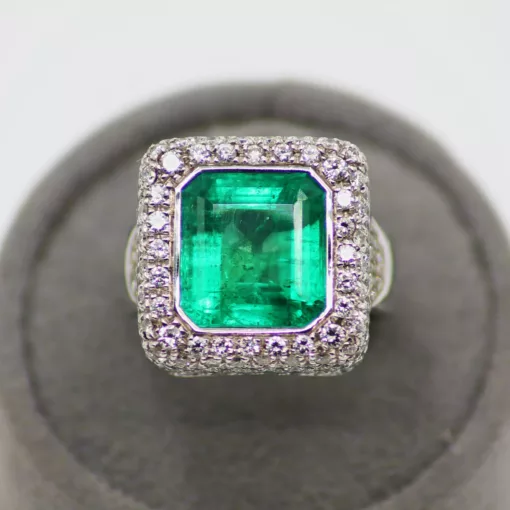 ANELLO CON SMERALDO </br> TCOX 21418