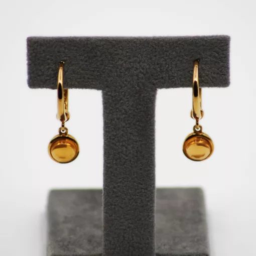 ORECCHINI CON QUARZO CITRINO</br> AOOX 42793