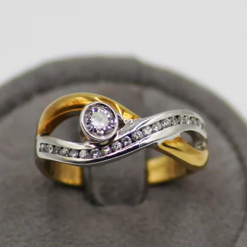ANELLO AD INTRECCIO </br>CQOX 40048