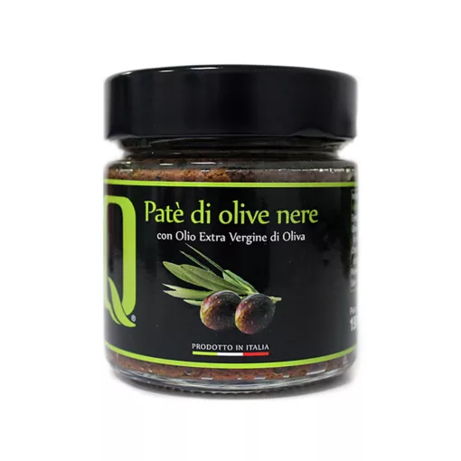 Pate' di Olive Nere gr 190 | Bio Quattrociocchi