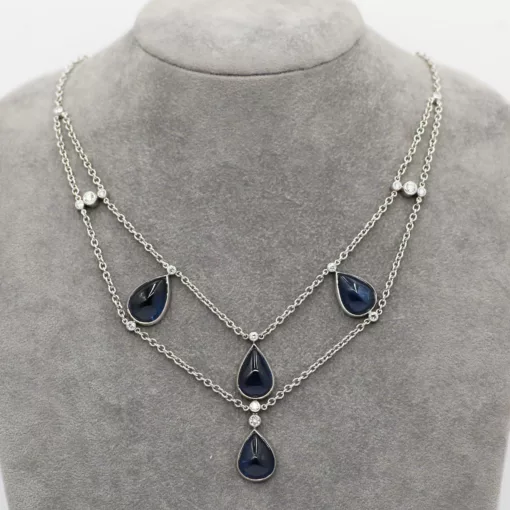 COLLIER CON ZAFFIRI </br>PTN 77678