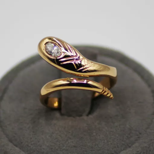 ANELLO CON MOTIVO A SERPENTE </br>REOX 144008