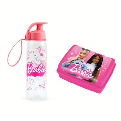 SET MERENDA BARBIE BORRACCIA + PORTA MERENDA