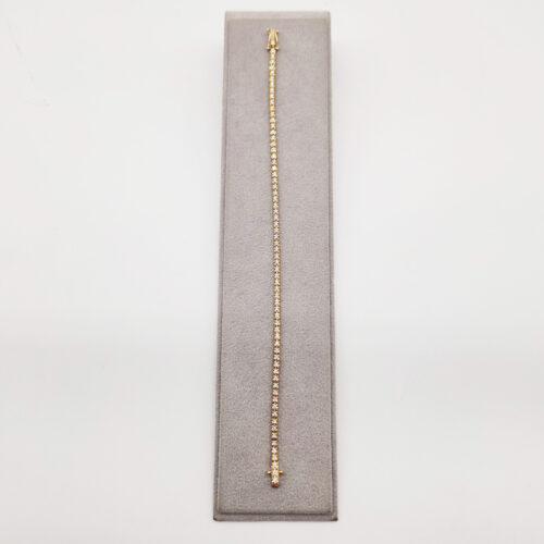 BRACCIALE TENNIS ORO GIALLO </br> TCN 119149