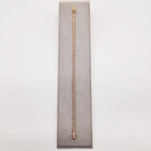 BRACCIALE TENNIS ORO ROSA </br> TCN 119150