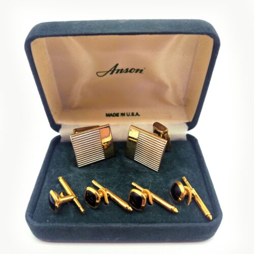 SET DA SPARATO ANSONE CON GEMELLI E 4 BOTTONI </br> CML 231314