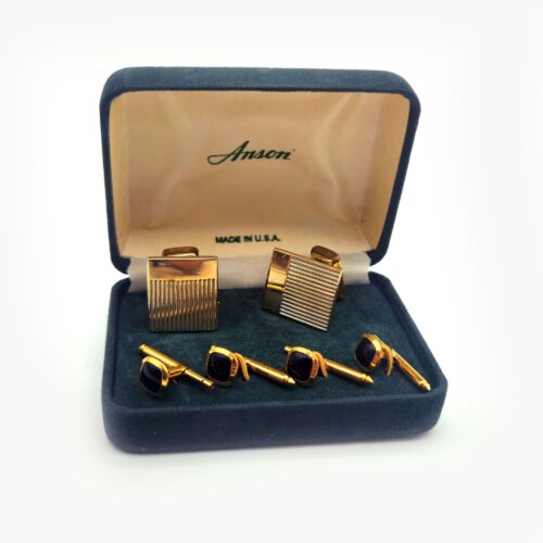 SET DA SPARATO ANSONE CON GEMELLI E 4 BOTTONI </br> CML 231314 - immagine 7