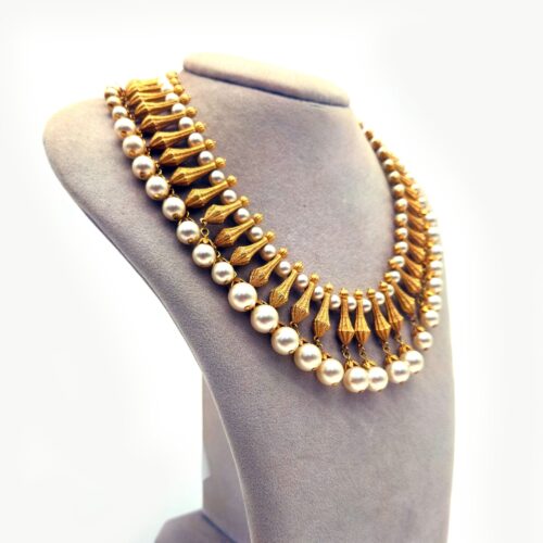 COLLIER TRIFARI MOTIVO A FRANGIA </br> FDK 226830 - immagine 8
