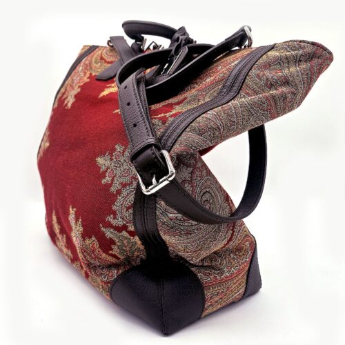 BORSA TOTE ETRO IN TELA E PELLE </br> WEG 230144 - immagine 8